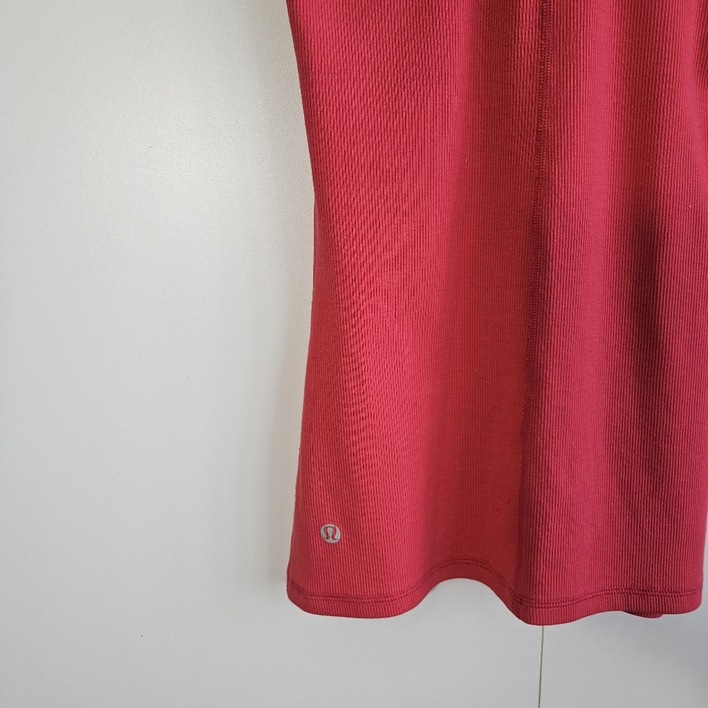 LULULEMON Ribbed Racerback Tank Size 4 - Picture 5 of 6